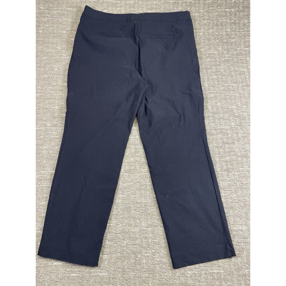 Women’s Hilary Radley Black Pull On Work Pants XXl Capri